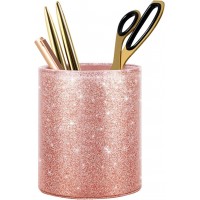 WAVEYU Pen Pencil Holder, Cup Container - Rose Gold